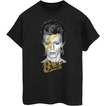 T-shirt David Bowie Aladdin Sane Gold Bolt