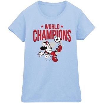 T-shirt Disney Minnie Mouse World Champions