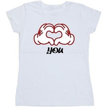 T-shirt Disney Love You Hands