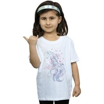 T-shirt enfant Disney Ariel Flounder Sketch