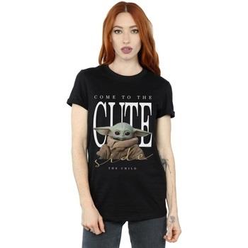 T-shirt Disney The Mandalorian The Cute Side