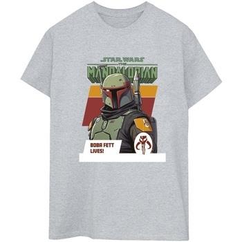 T-shirt Disney The Mandalorian Lives