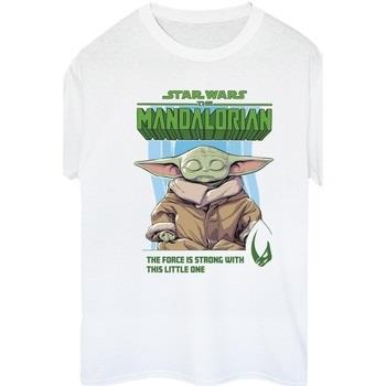 T-shirt Disney The Mandalorian The Force Is Strong