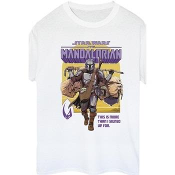 T-shirt Disney The Mandalorian More Than I Signed Up For