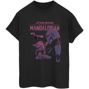 T-shirt Disney The Mandalorian Hello Friend