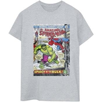 T-shirt Marvel Spider-Man VS Hulk Cover