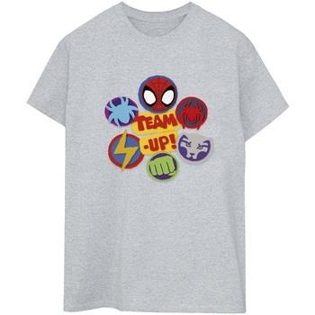 T-shirt Marvel Spidey And His Amazing Friends Team Up