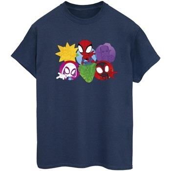 T-shirt Marvel Spidey And His Amazing Friends Faces