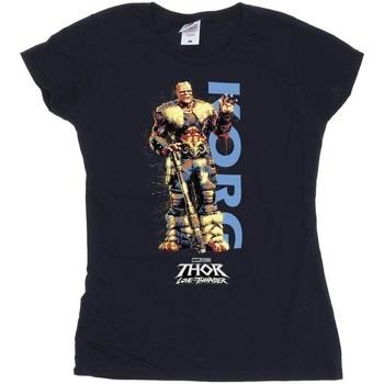 T-shirt Marvel Thor Love And Thunder Korg Wave