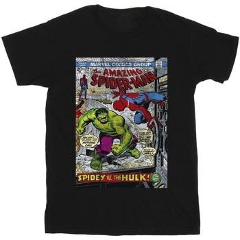 T-shirt Marvel Spider-Man VS Hulk Cover