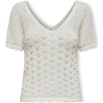 Blouses Only Top Becca Life S/S - Cloud Dancer