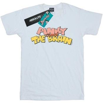 T-shirt Animaniacs Pinky And The Brain Logo