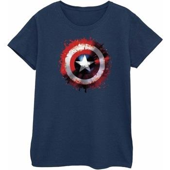 T-shirt Marvel Avengers Captain America Art Shield
