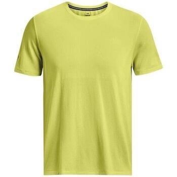 T-shirt Under Armour T-shirt Seamless Stride Homme Lime Yellow/Reflect...