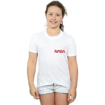 T-shirt enfant Nasa Modern Logo Chest