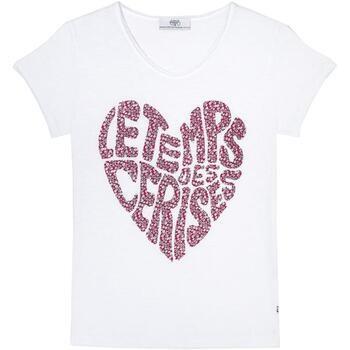 T-shirt enfant Le Temps des Cerises Isaakgi white tsh g