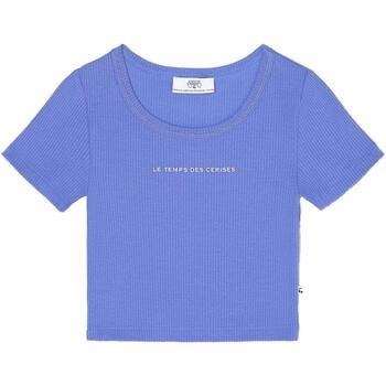 T-shirt enfant Le Temps des Cerises Yukongi baja blue mc tshirt g