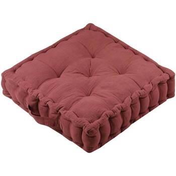 Coussins Stof Coussin de sol en coton et gaze de coton Terracotta 44 c...