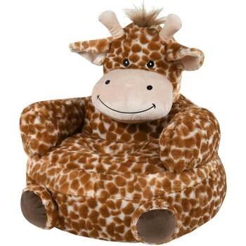 Coussins Stof Pouf coussin de sol pour enfant Jeannine la girafe