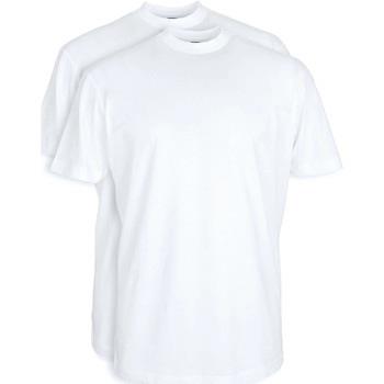 T-shirt Suitable Obra T-Shirt à Col Rond Haut Blanc 2-Pack