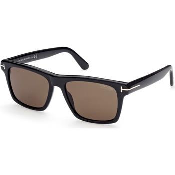 Lunettes de soleil Tom Ford FT0906 Buckley-02 Lunettes de soleil, Noir...