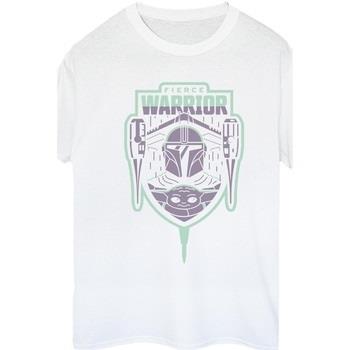 T-shirt Disney The Mandalorian Fierce Warrior