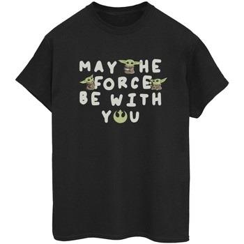 T-shirt Disney The Mandalorian May The Force Be With You