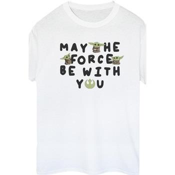 T-shirt Disney The Mandalorian May The Force Be With You