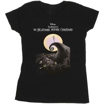 T-shirt Nightmare Before Christmas Moon Poster