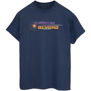 T-shirt Disney Lightyear Infinity And Beyond Text