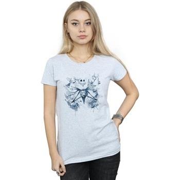 T-shirt Disney Nightmare Before Christmas Paint Spray Carers