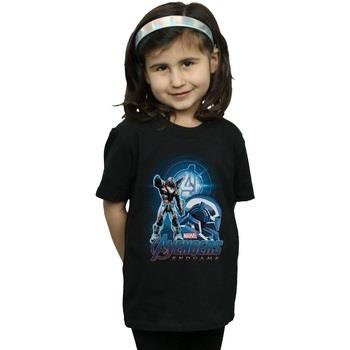 T-shirt enfant Marvel Avengers Endgame War Machine Team Suit