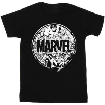 T-shirt Marvel Logo Character Infill