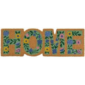 Tapis Unimasa Paillasson Home floral 75 cm