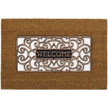 Tapis Unimasa Paillasson en gomme Welcome 75 cm