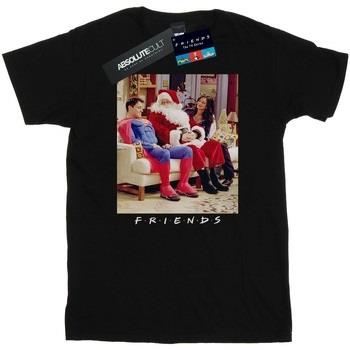 T-shirt Friends Superman And Santa
