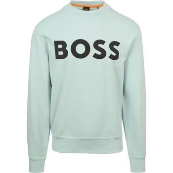 Sweat-shirt BOSS Sweater Logo Turqouise