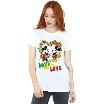 T-shirt Disney Hippie Love