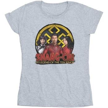 T-shirt Marvel Shang-Chi And The Legend Of The Ten Rings Group Logo Em...