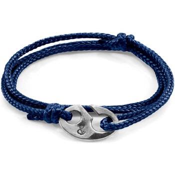 Bracelets Anchor &amp; Crew Bracelet Windsor Argent Et Corde