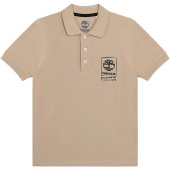 T-shirt enfant Timberland Polo coton droite