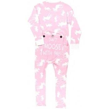 Pyjamas / Chemises de nuit Lazyone - Pyjama une pièce Pink classic moo...