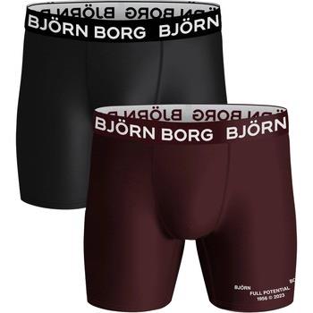 Caleçons Björn Borg Björn Borg Performance Boxer-shorts Lot de 2 Noir ...