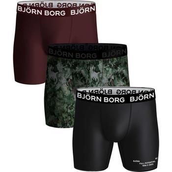 Caleçons Björn Borg Björn Borg Performance Boxer-shorts Lot de 3 Multi...