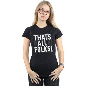 T-shirt Dessins Animés That's All Folks