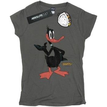 T-shirt Dessins Animés Daffy Duck Distressed