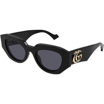 Lunettes de soleil Gucci GG1421S Lunettes de soleil, Noir/Gris, 51 mm