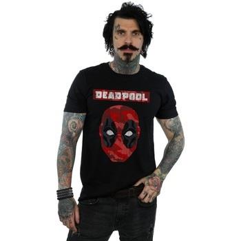 T-shirt Marvel Deadpool Camo Head