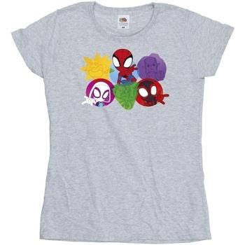 T-shirt Marvel Spidey And His Amazing Friends Faces