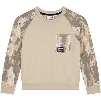 Pull enfant Timberland Sweat coton camouflage